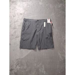 Wrangler Performance Relaxed Fit Gray Mens Short Flex Waist Sz 42 Hiking NWT